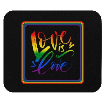 Discover love is love Mouse Pads
