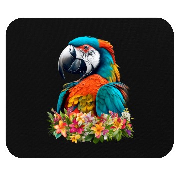 Discover Beautiful Nature - Macaw 03 Mouse Pads