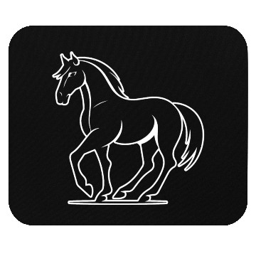 Discover Horse Equine Pony Mouse Pads