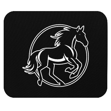 Discover Horse Equine Pony Mouse Pads