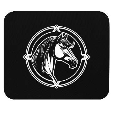 Discover Horse Equine Pony Mouse Pads