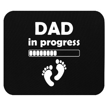 Discover Dad In Progress - Daddy to be First Fathers Day Mouse Pads