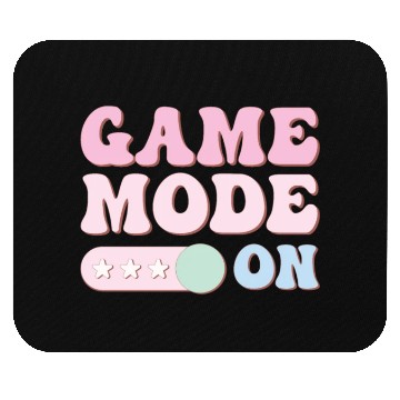 Discover Game Mode On, Happy Game Day Mouse Pads