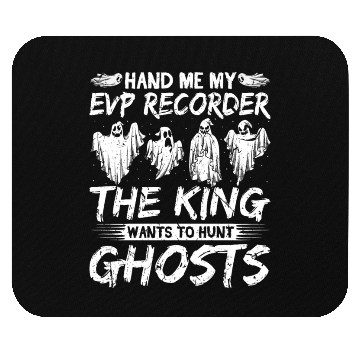 Discover Evp Recorder King Ghost Hunting Mouse Pads