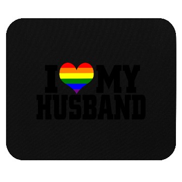 Discover I Love My Husband Mouse Pads