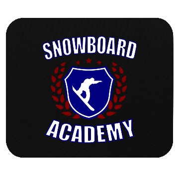 Discover Snowboard Academy Mouse Pads