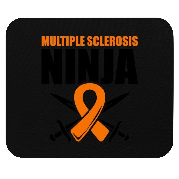 Discover MS Awareness Multiples Sclerosis Ninja Mouse Pads