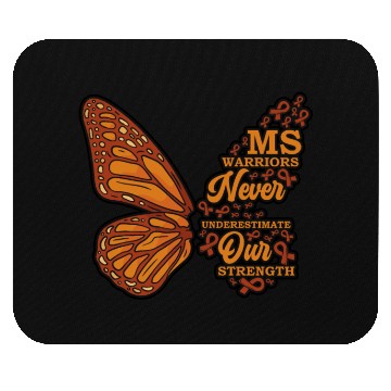 Discover MS Warriors Never Underestimate Our Strength Mouse Pads