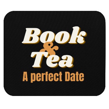 Discover Book Tea A Perfect Valentine Date nature Mouse Pads