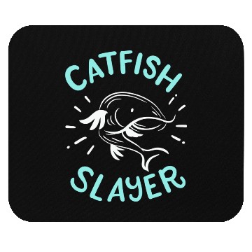 Discover Catfish Slayer Mouse Pads