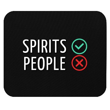 Discover Spirits Yes People No yellow Mouse Pads