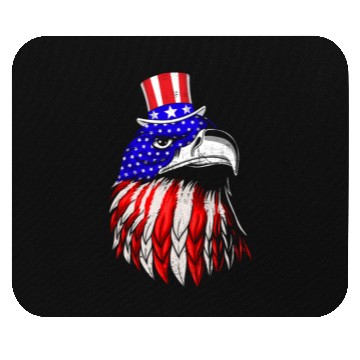 Discover America Eagle USA Patriots American Pride Mouse Pads