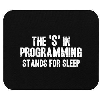 Discover Funny Programming Sleep Software Developer Coding Mouse Pads