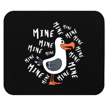 Discover Mine Mine Mine Seagull Bird Beach Chicken Mouse Pads