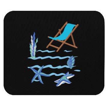 Discover Sizzling Summer Beach Vibes Mouse Pads--Embrace the sun