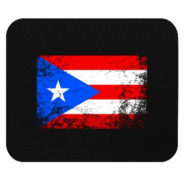 Discover Puerto Rico National Flag Mouse Pads