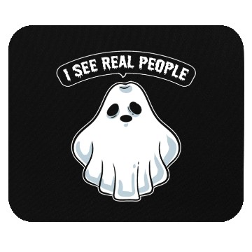 Discover Funny Ghost Hunting Parapsychology Mouse Pads