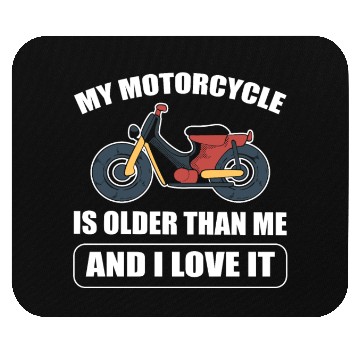 Discover Vintage Motorcycle Motorcycle Enthusiast Mouse Pads