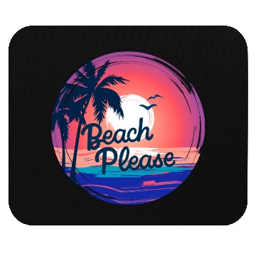Discover summer beach Mouse Pads