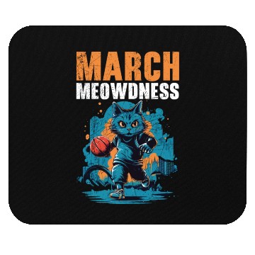 Discover Basketball Cat Basketball Player I Love Basketball Mouse Pads