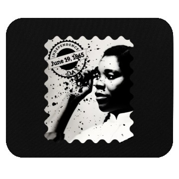 Discover Juneteenth Day, 19 June / Independence Day Mouse Pads