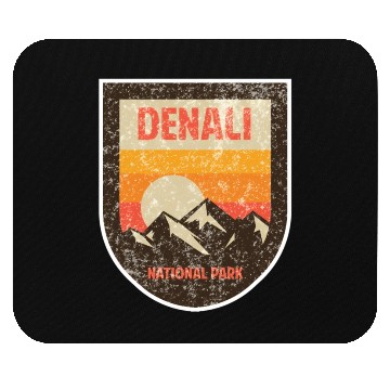 Discover Denali National Park Mouse Pads