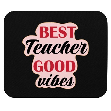 Discover Best teacher Good V gifts for Teachers Mouse Pads