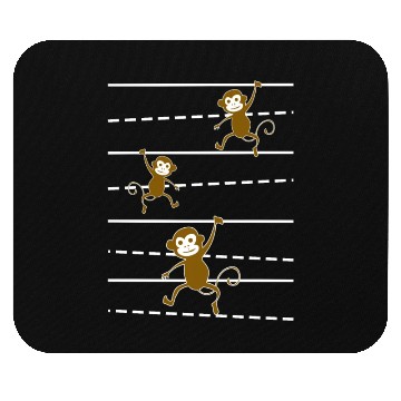 Discover Monkey Funny Monkeys Mouse Pads
