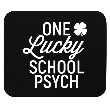 Discover School Psychologist 80s green Mouse Pads