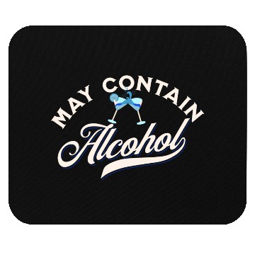 Discover May Contain Alcohol Mouse Pads