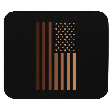 Discover Melanin Usa Flag Mouse Pads
