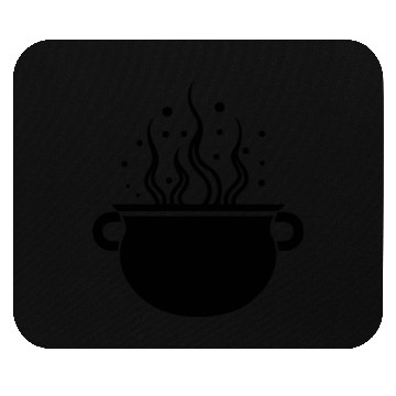 Discover Cauldron Witch Halloween Magic Potion Mouse Pads