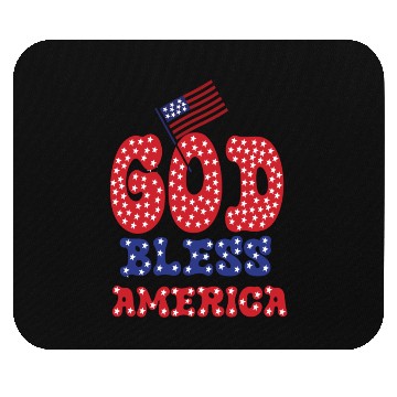 Discover PATRIOTIC DAY GOD BLESS AMERICA Mouse Pads