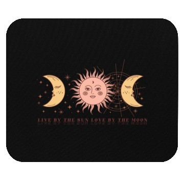 Discover Boho Celestial Sun And Moon Mouse Pads