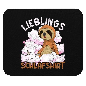 Discover Night owl sloth gift favorite sleep Mouse Pads