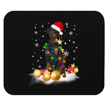 Discover Dober Dog Led Light Mouse Pads