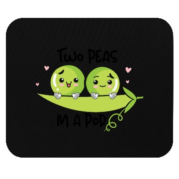 Discover Two peas in a pod Mouse Pads