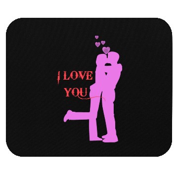 Discover L love you Mouse Pads