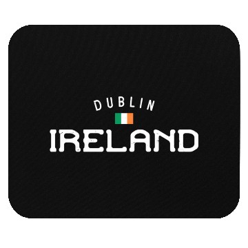 Discover Dublin Ireland With Distressed Irish Mouse Pads