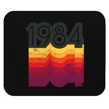Discover 36th 80s Style 1984 Mouse Pads