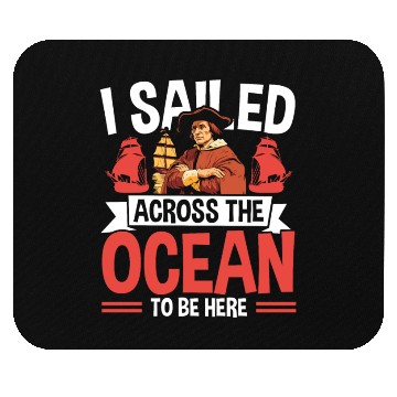 Discover Christopher Columbus Italian American Columbus Day Mouse Pads