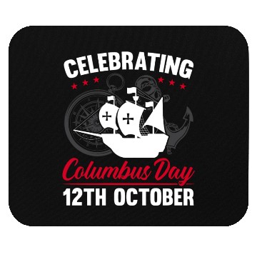 Discover Christopher Columbus Italian American Columbus Day Mouse Pads