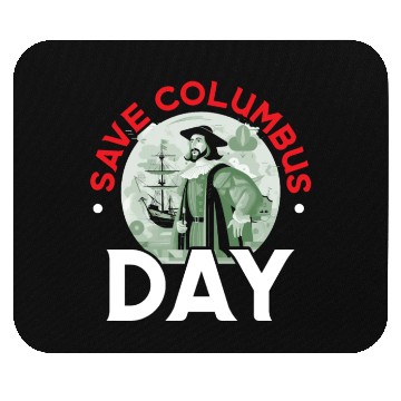 Discover Christopher Columbus Italian American Columbus Day Mouse Pads