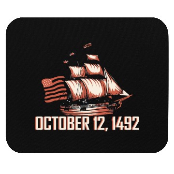 Discover Christopher Columbus Italian American Columbus Day Mouse Pads