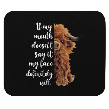 Discover Scottish Highland Cow Mouse Pads