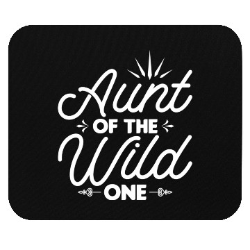 Discover Family Auntie Aunt green Mouse Pads