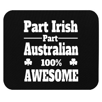Discover funny Irish St Patricks Mouse Pads part Irish part