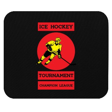 Discover Ice hockey Mouse Pads