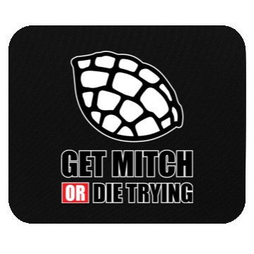 Discover GET MITCH OR DIE TRYING 80s nostalgia Mouse Pads