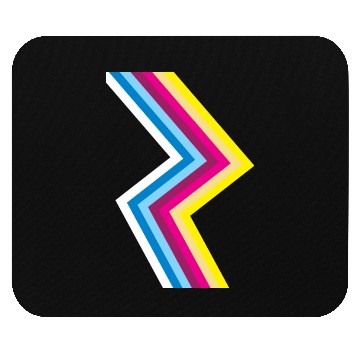 Discover 80s Neon Flash Mouse Pads